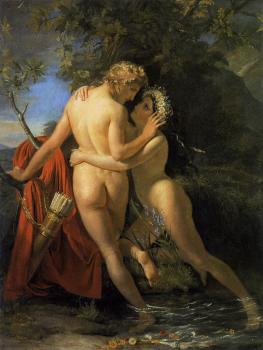 Francois-Joseph Navez : The Nymph Salmacis And Hermaphroditus